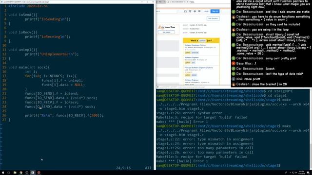 Live Stream: Exploit Payload Development #3 смотреть онлайн