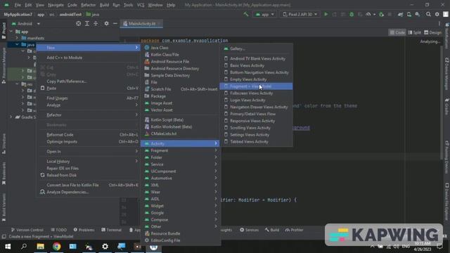 show layout activity main xml in android studio new version flamingo смотреть онлайн