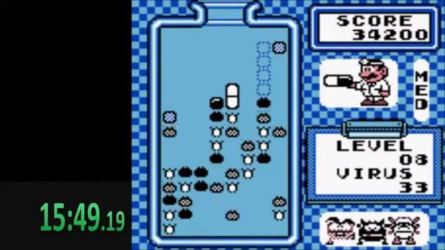 Dr mario Gameboy Speedrun (31:27) смотреть онлайн