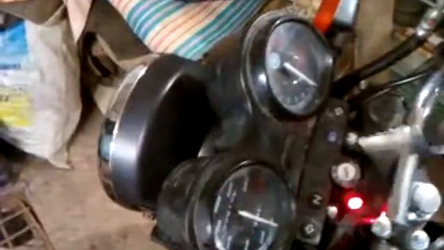 Круглая фара на Yamaha YBR-125 смотреть онлайн