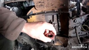 ,, Техас" культиватор замена манжеты редуктора!!!