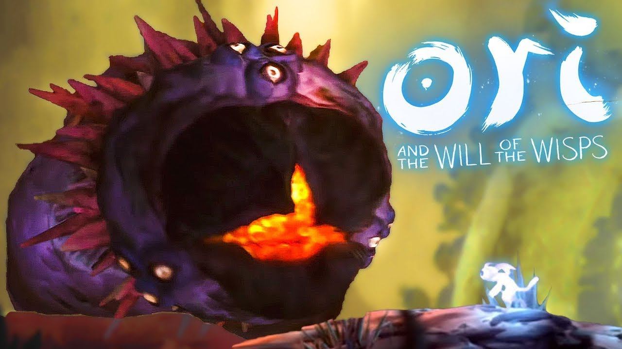 Ori and the will of the wisps прохождение большой червь!