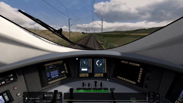 Train Simulator 2020 | ICE 3 Velaro D BR 407 | Klimaschützer | смотреть онлайн