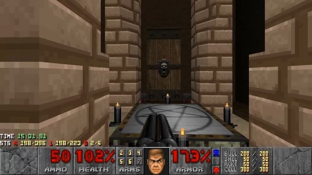 Doom II - Agora of Pain (Ultra-Violence 100%) смотреть онлайн