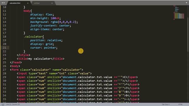Make a Dynamic Calculator just in 4 minutes using HTML CSS AND JS смотреть онлайн