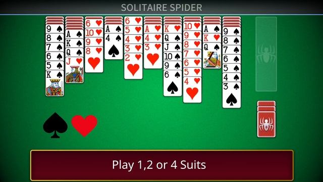Spider Solitaire Classic смотреть онлайн