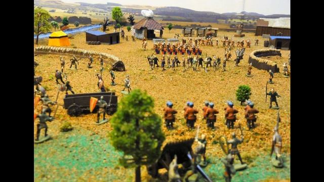 Huge 1/72 Medieval Diorama - The Normans vs. Saxons! смотреть онлайн