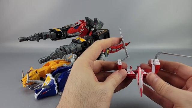 Nemesis Reviews Power Rangers ZAP MZ-0101 Dino Megazord смотреть онлайн