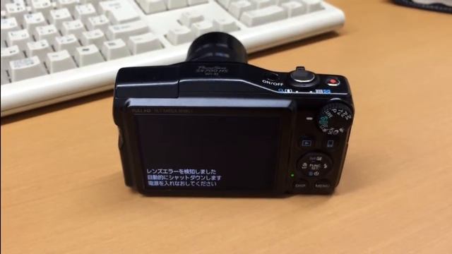 【レンズエラーを検知】PowerShot SX700HS смотреть онлайн