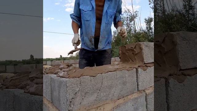 Кладка газаблок глиной смотреть онлайн