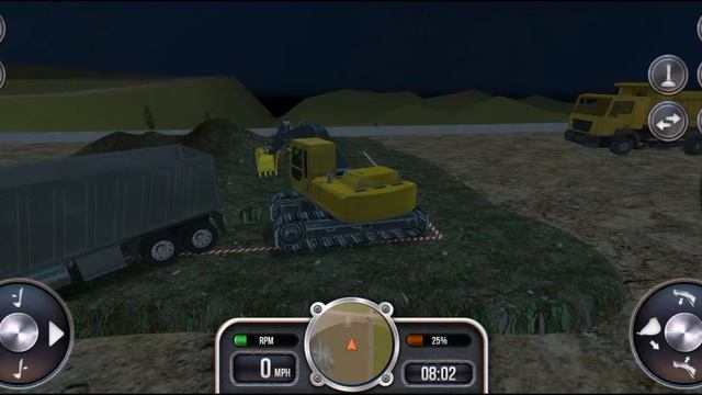 Игра на андроид. Работа на экскаваторе/Construction Sim 2017/Android GamePlay FHD смотреть онлайн