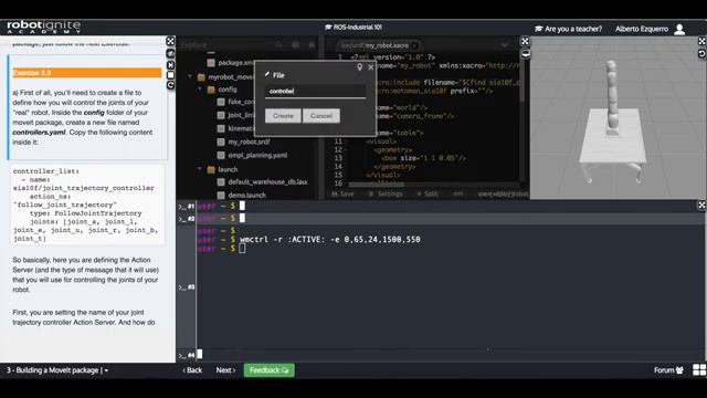 [ROS tutorial] ROS with industrial robots 101 + programming UR5 смотреть онлайн