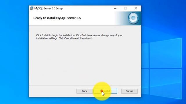 MySQL 5.5 Installation смотреть онлайн