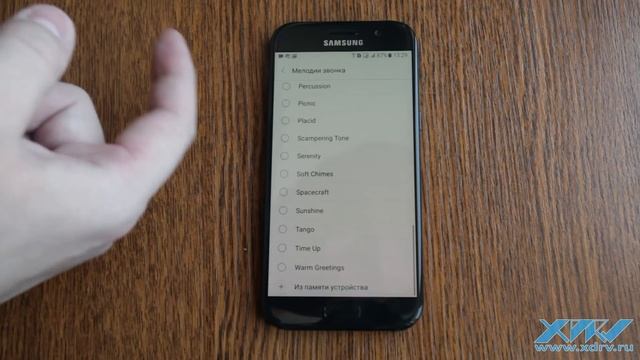 Как установить мелодию на контакт в Galaxy A5 (2017) (XDRV.RU) смотреть онлайн