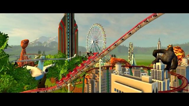 Rollercoaster Tycoon: World - Gameplay Reveal Teaser смотреть онлайн