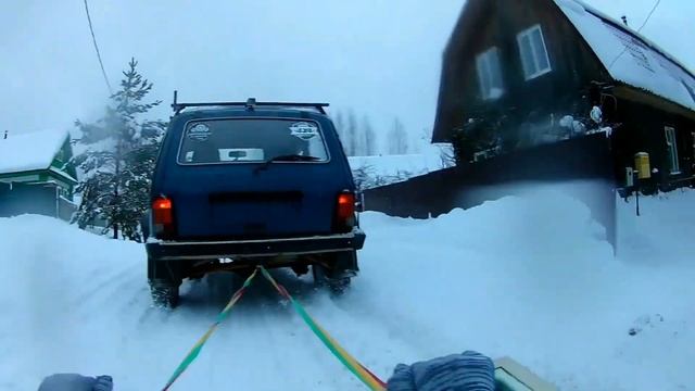 Бобслей на холодильнике!!! На холодильнике тоже можно попасть в ДТП!? смотреть онлайн