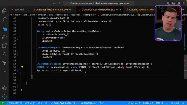 Developing Java Applications using Amazon Bedrock смотреть онлайн