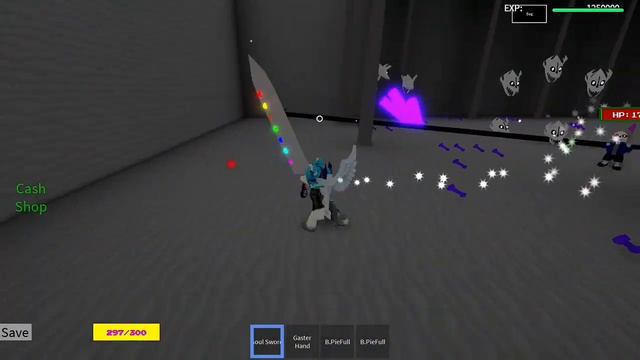 Defeating Dust Sans! Undertale 3D Boss Battles. Determined 7 -Roblox (Read Description) смотреть онлайн