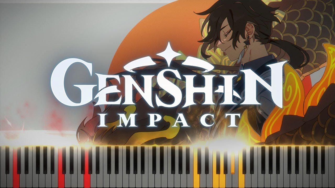 Rex Incognito (Genshin Impact) - Synthesia / КАВЕР НА ПИАНИНО