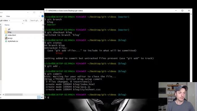 Beginner Git and GitHub #6 - Branches смотреть онлайн