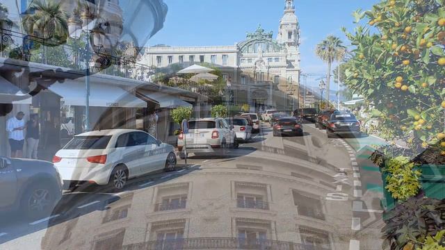 Cote d`Azur, Monte-Carlo, Monaco 4K, 2021, walk смотреть онлайн