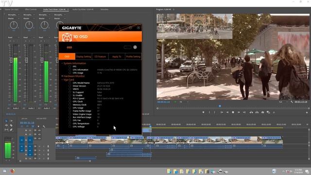 Premiere Pro with rtx 2070 and i9 9900K смотреть онлайн