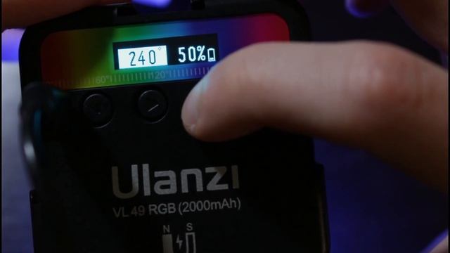 ULANZI VL 49 RGB ЛУЧШИЙ НАКАМЕРНЫЙ СВЕТ ? смотреть онлайн