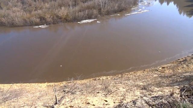 Ледоход на реке Хопер 19 марта 2023г . смотреть онлайн