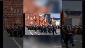 С дедом на парад.