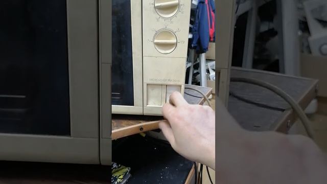попалась очень древняя модель СВЧ Moulinex micro-chef fm2525 смотреть онлайн