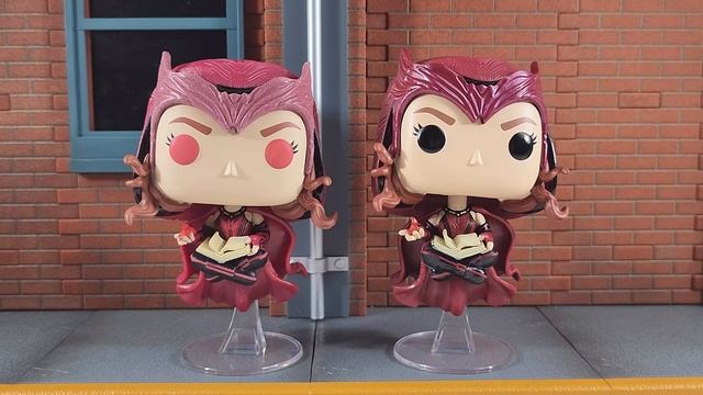 Funko POP! Entertainment Earth Exclusive GITD Darkhold Scarlet Witch Unboxing & Satisfying Review смотреть онлайн