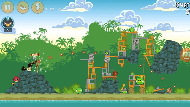 Angry Birds #58. Flock Favorites. Stage 29. Levels 13-21. смотреть онлайн