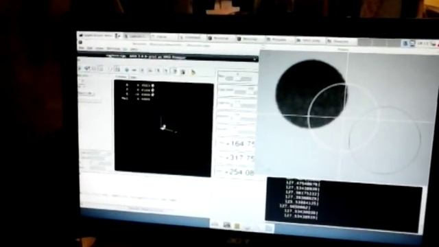 Circle recognision - opencv to linuxcnc смотреть онлайн
