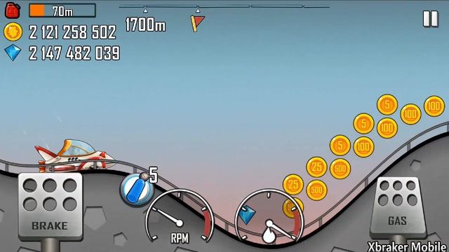 Hill Climb Racing - New Vehicle THE ROCKET ? New Update 2019 - Android GamePlay смотреть онлайн
