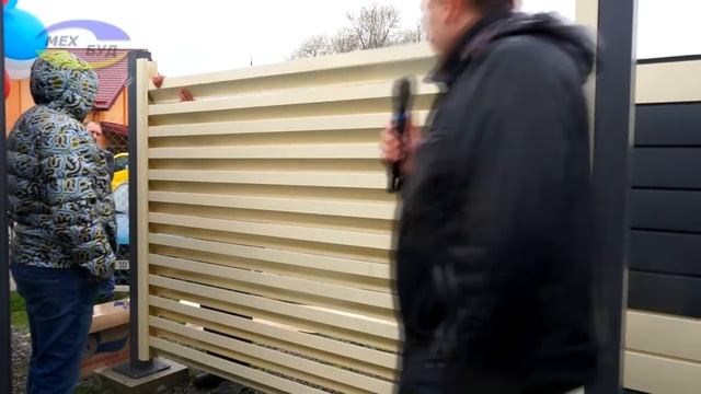 Монтаж забора-жалюзи "Эксклюзив Лего" смотреть онлайн
