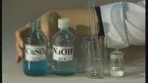 Опыты по химии. Взаимодействие глюкозы с гидроксидом меди (II) на холоду