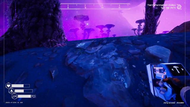 Planet Crafter - Insects And Waterfalls Update Gameplay смотреть онлайн