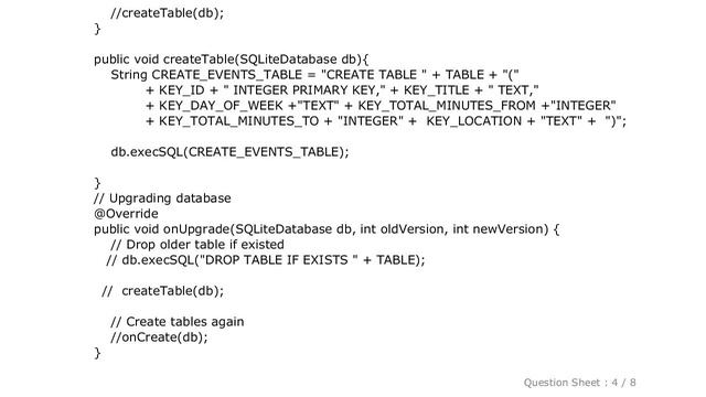 Android : UNIQUE constraint failed: sqlite database : android смотреть онлайн