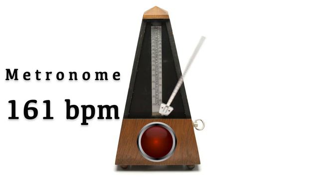 Metronome 161 bpm 🎼 смотреть онлайн