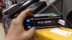 ОБЗОР и НАСТРОЙКА самого недорогого процессорного ГУ Kenwood KMM BT305. Автоматическая настройка!!