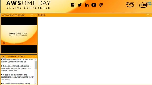 LIVE AWSome Day Online Conference English 30 May 2019 & Link share the Slide смотреть онлайн