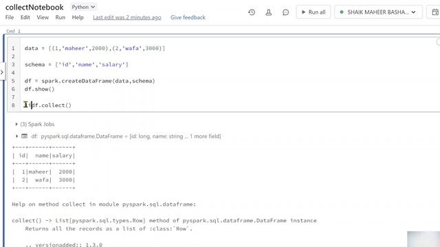 35. collect() function in PySpark | Azure Databricks #spark #pyspark #azuredatabricks #azure смотреть онлайн