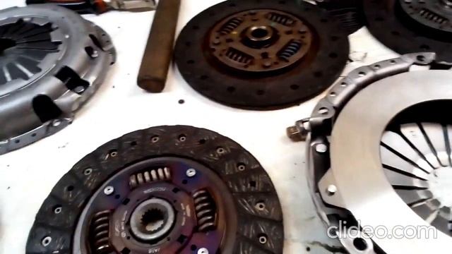 доработка корзины сцепления. новый диск сцепления на Nissan Almera Classic (B10) смотреть онлайн