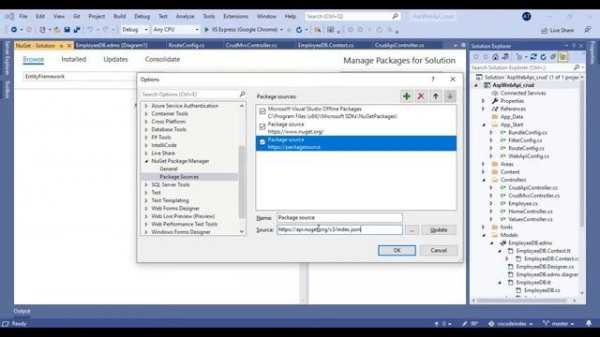 How to Manage packages for solution visual studio Fix Error | NuGet.org as a package | with BeSmart