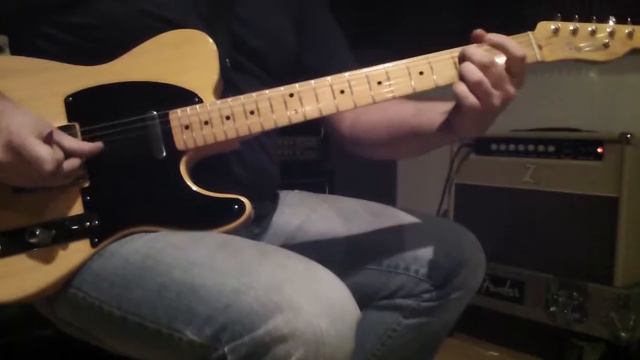 Fender 1952 reissue telecaster versatility demo by James mulvaney смотреть онлайн