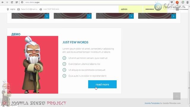 31.Настраиваем шаблон JM Services ЧАСТЬ6 | Joomla Sensei смотреть онлайн
