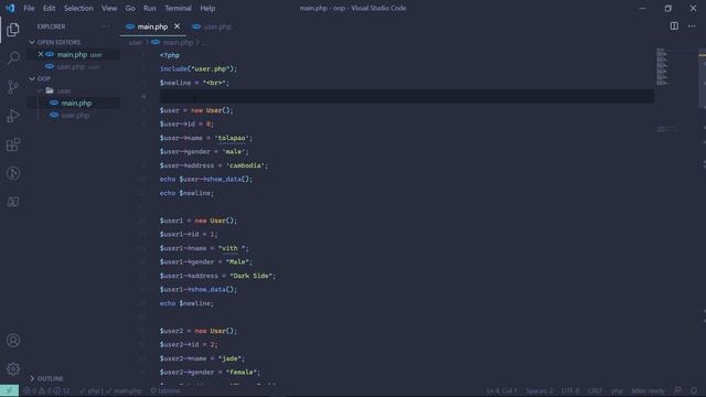 PHP - Class & Object - OOP Concepts смотреть онлайн