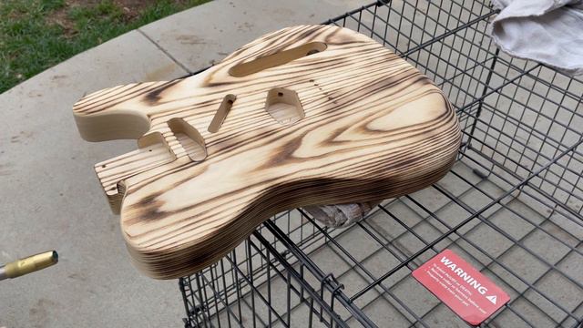 Burncaster - Wood Burning A Guitar Body