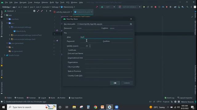 How to Create Signed APK file using Android Studio | Java Android Tutorial | Android Studio смотреть онлайн