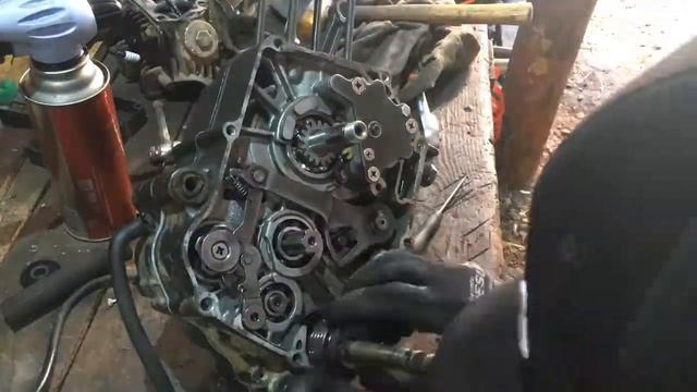 Сборка мотора IRBIS TTR 125 / Или как просрать половину материала : | смотреть онлайн